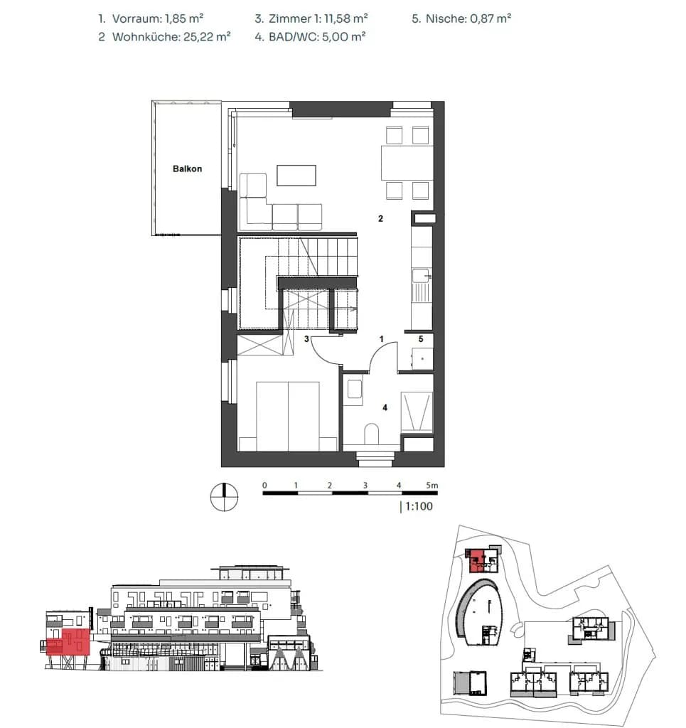 3-Zimmer-Wohnung kaufen in Graz – 70 m², € 449.080 – Bild 9 von 10