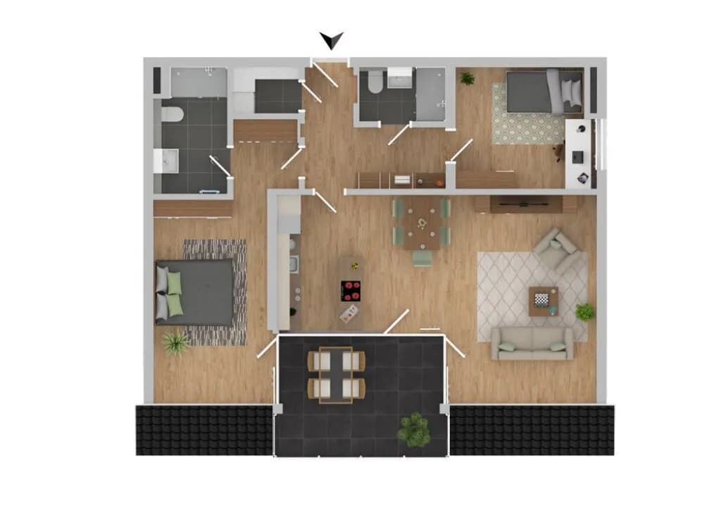 3-Zimmer-Wohnung kaufen in Villach – 75,3 m², € 475.000 – Bild 7 von 7