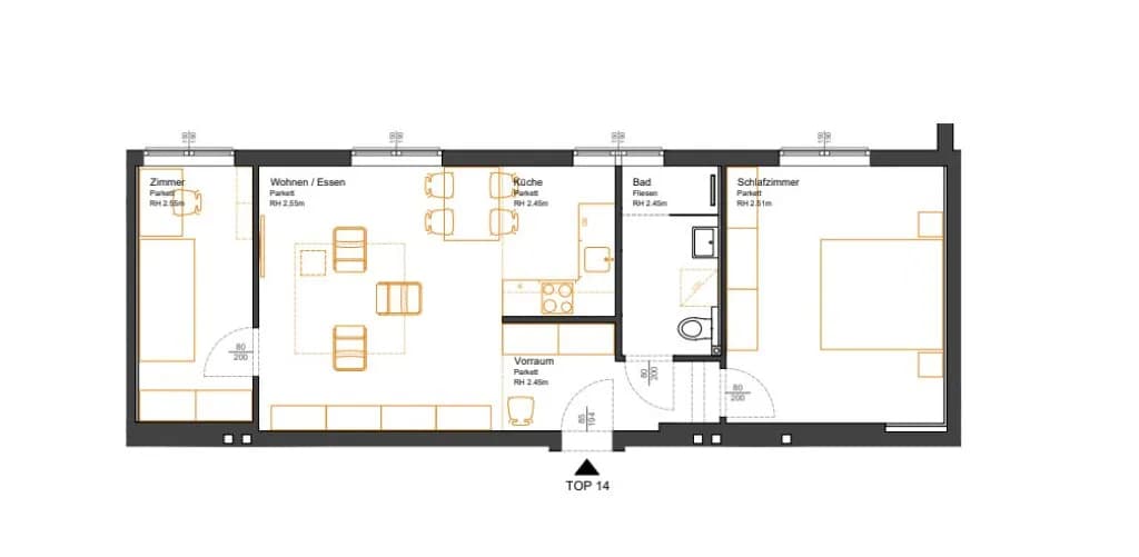 3-Zimmer-Wohnung kaufen in Wien – 57 m², € 497.000 – Bild 17 von 17