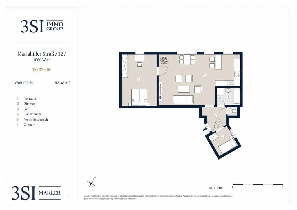 3-Zimmer-Wohnung kaufen in Wien – 82,38 m², € 475.000 – Bild 12 von 13