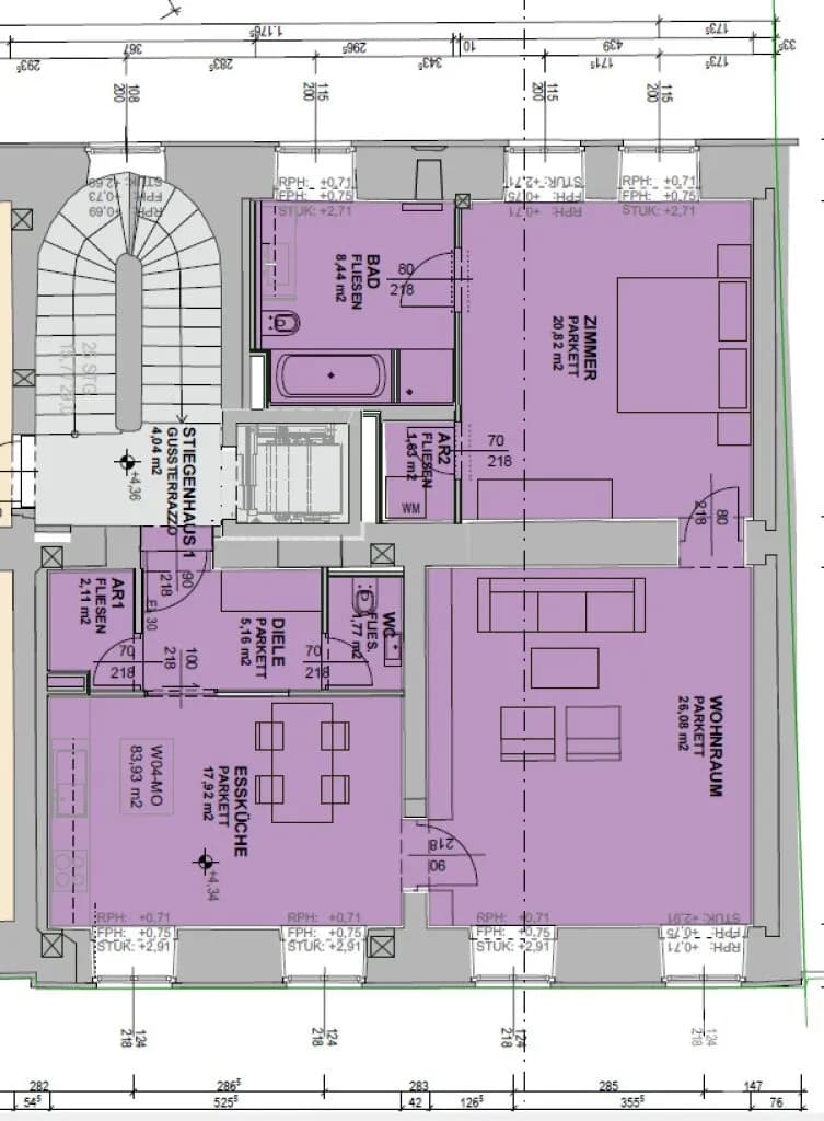 Wohnung kaufen in Salzburg Stadt – 84 m², € 565.000 – Bild 4 von 4