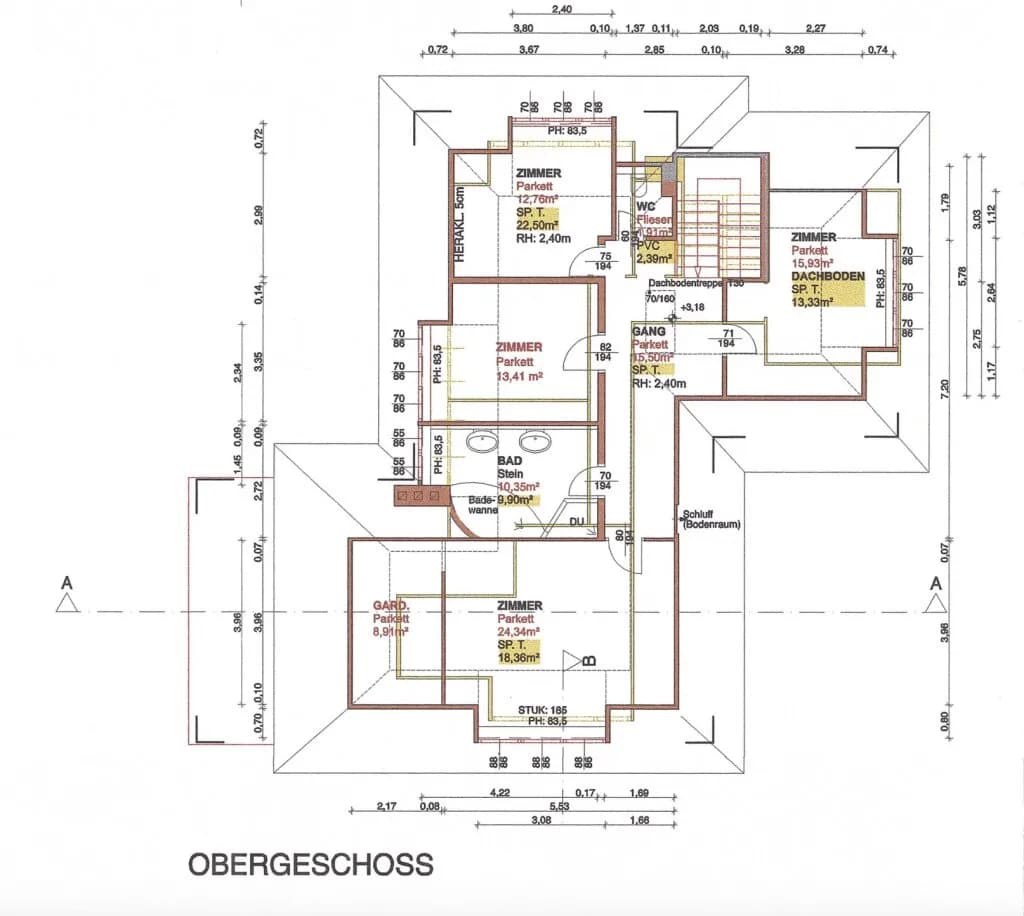 6-Zimmer-Haus kaufen in Mödling – 315 m², € 1.400.000 – Bild 56 von 65