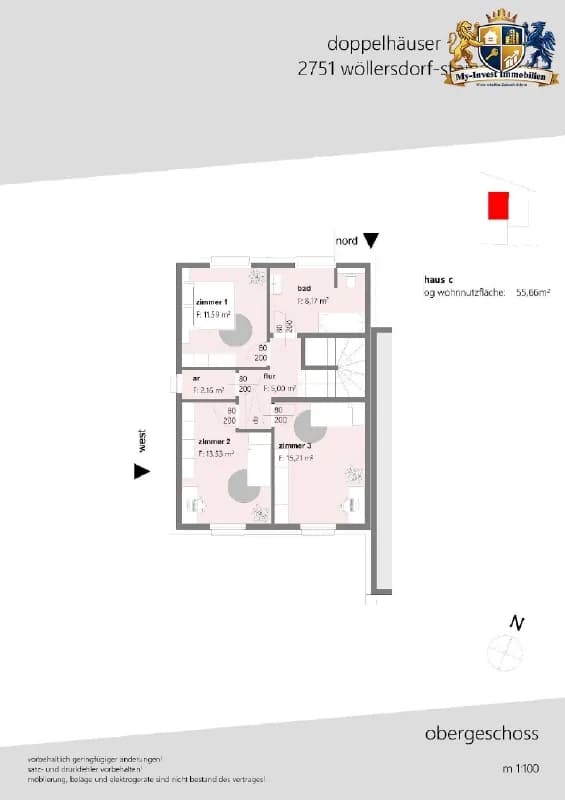 4-Zimmer-Haus kaufen in Wiener Neustadt Land – 113 m², € 435.000 – Bild 8 von 9