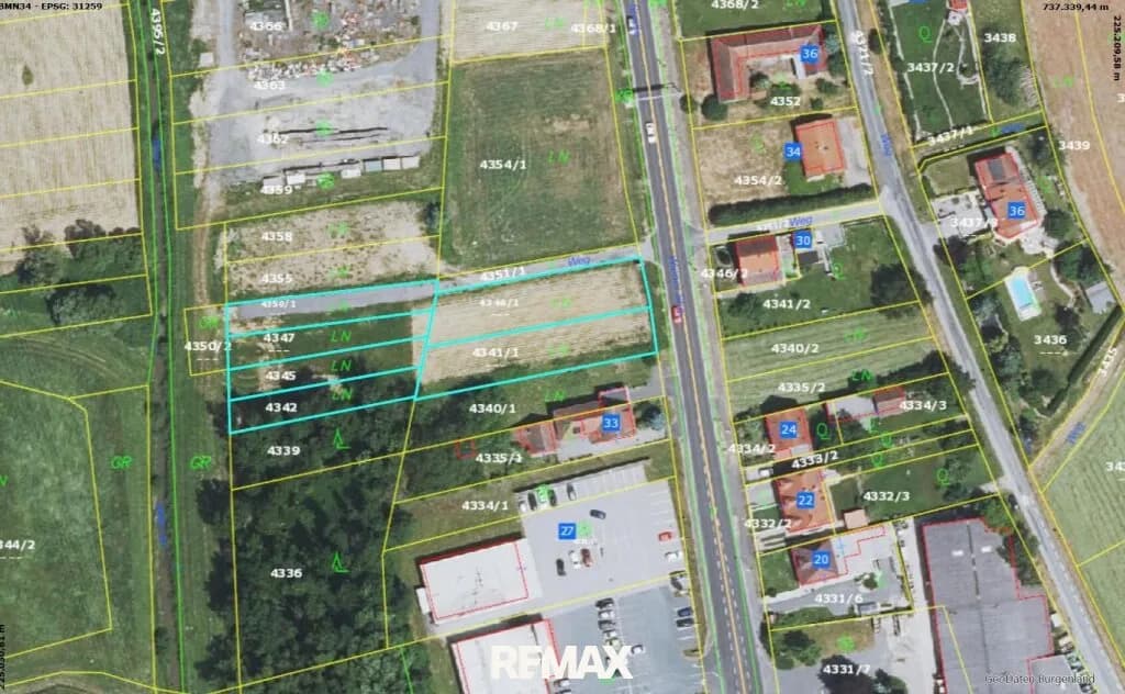 Immobilie kaufen in Güssing – 2 486 m², € 149.160