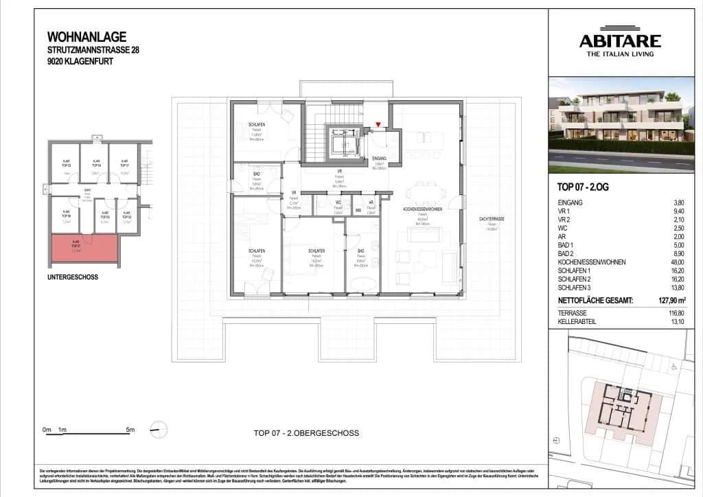 4-Zimmer-Wohnung kaufen in Klagenfurt – 128 m², € 895.000 – Bild 11 von 11