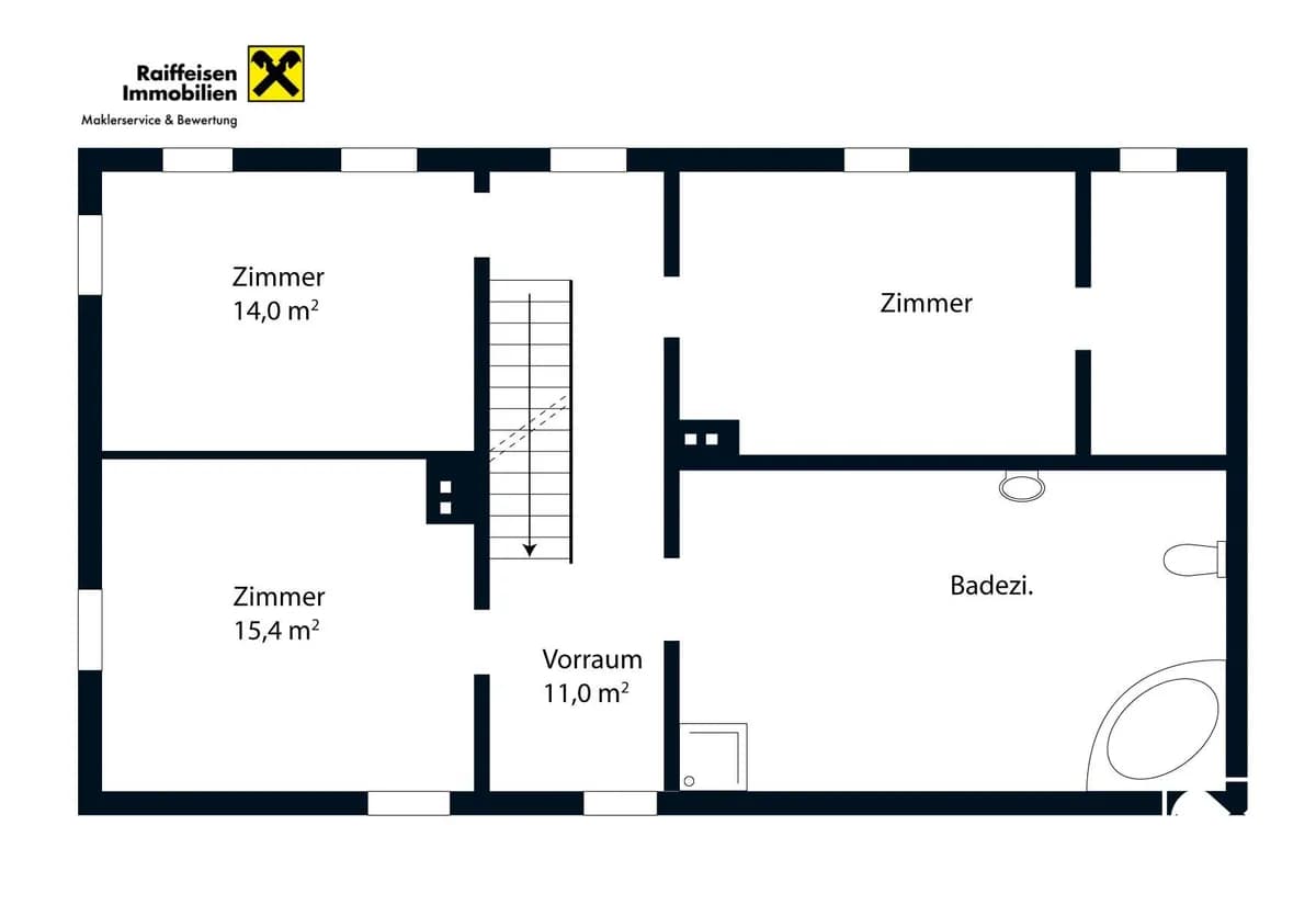 4-Zimmer-Haus kaufen in Tamsweg – 132 m², € 219.000 – Bild 13 von 13