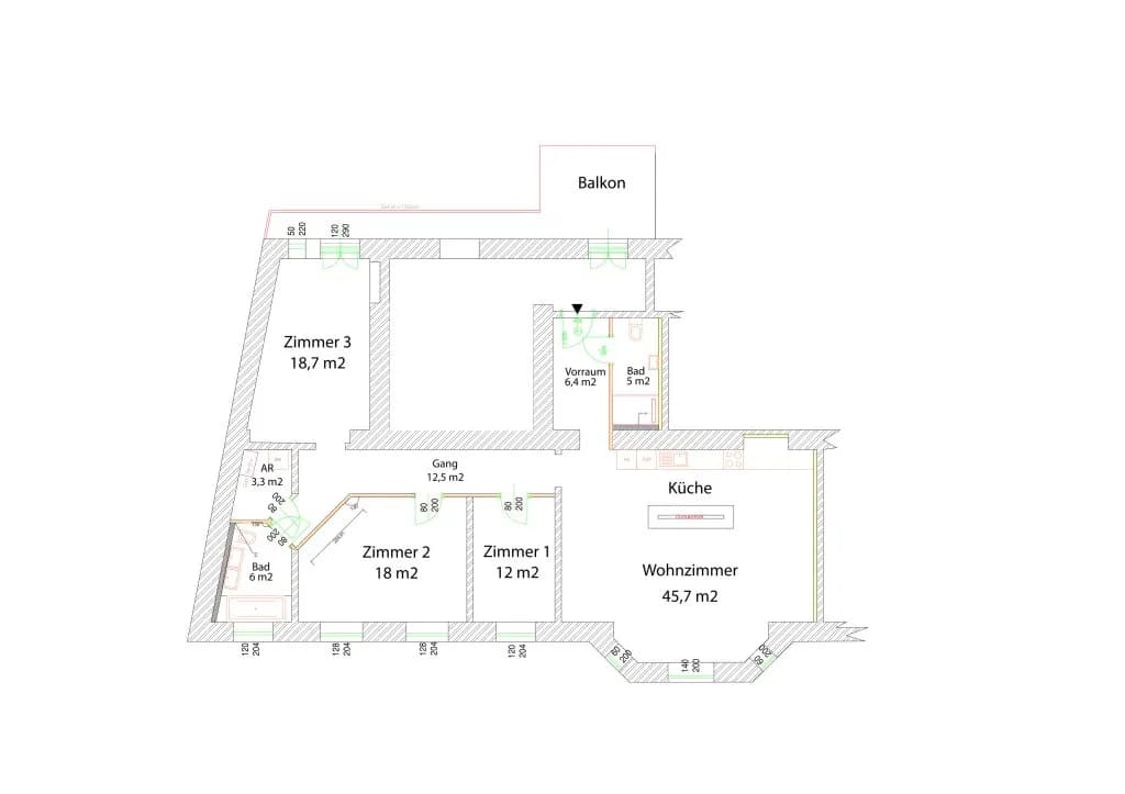 4-Zimmer-Wohnung kaufen in Wien – 125 m², € 689.000 – Bild 10 von 10