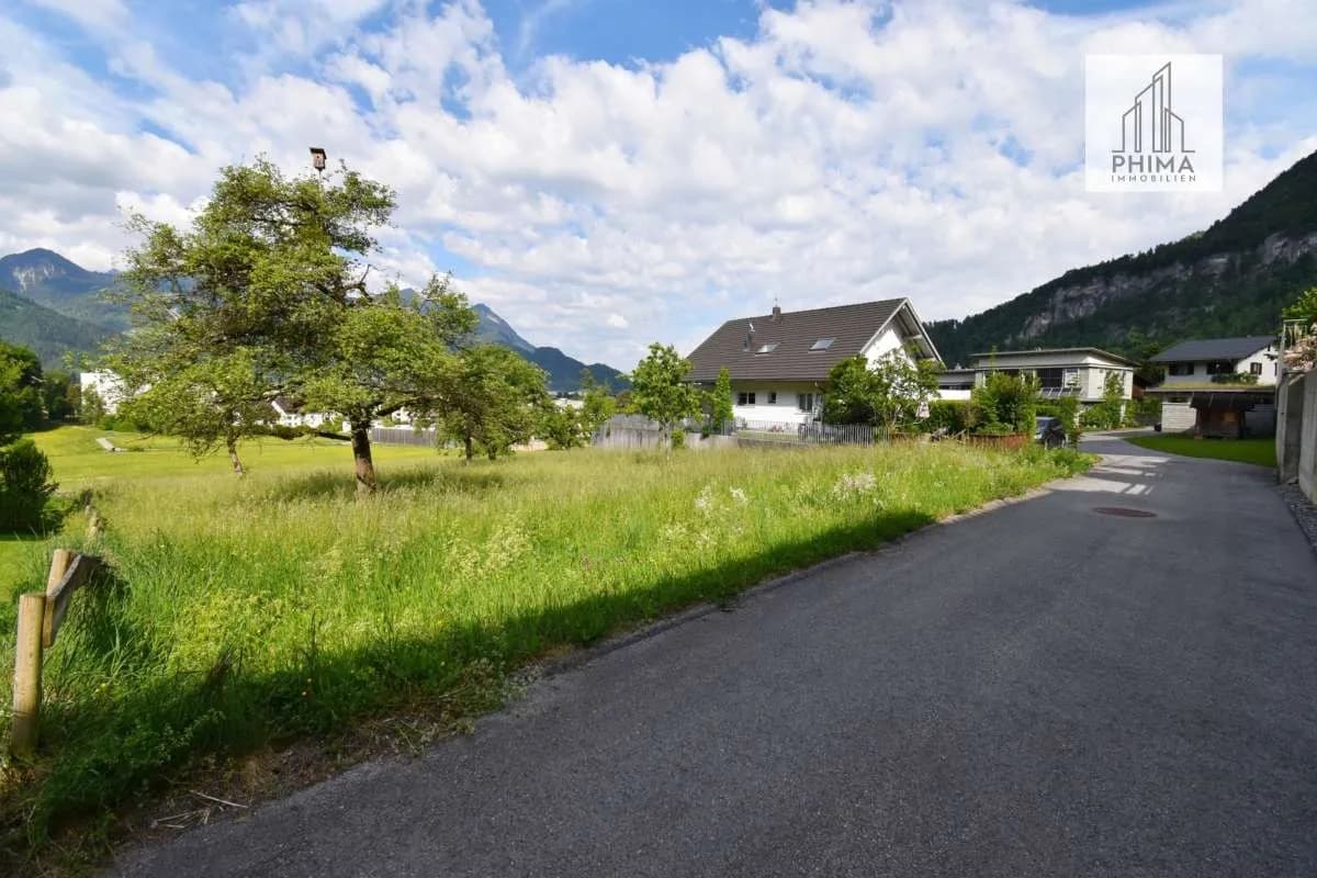 Grundstück kaufen in Bludenz – 770 m² – Bild 1 von 14