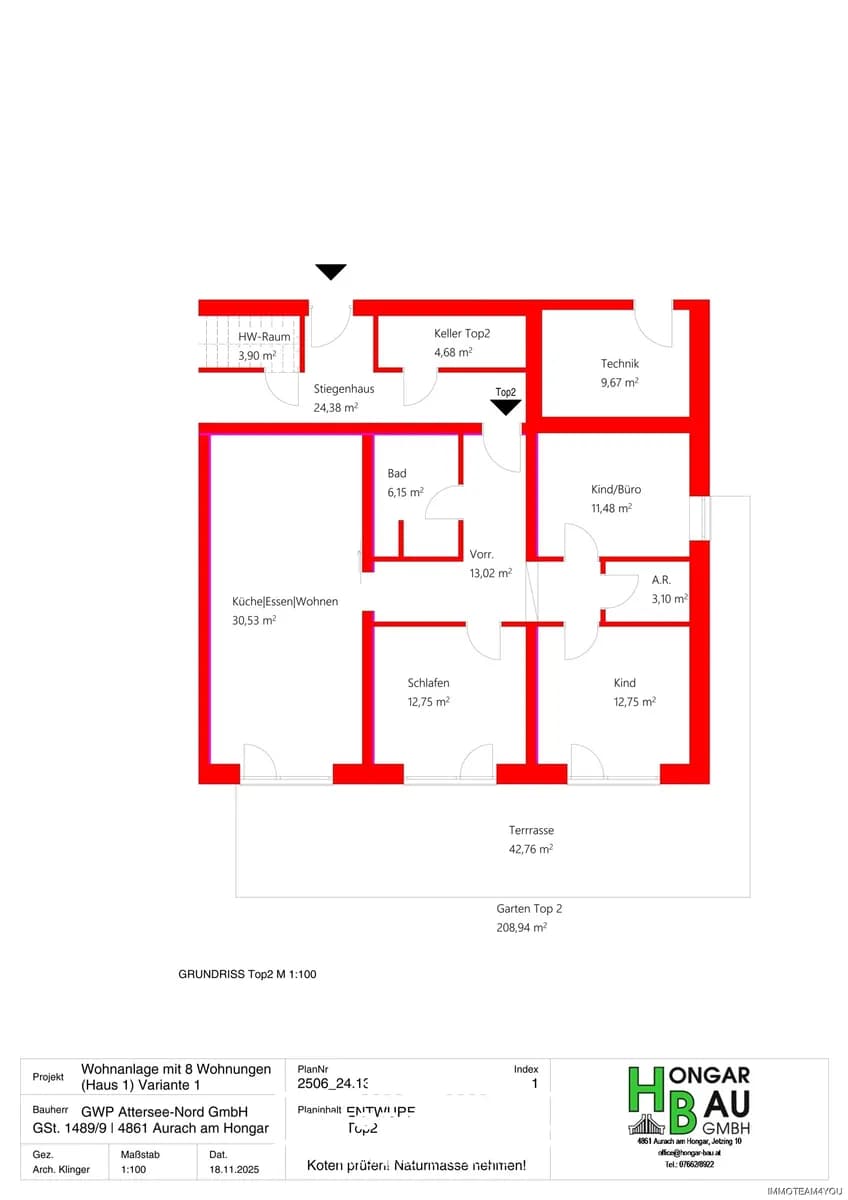 4-Zimmer-Wohnung kaufen in Vöcklabruck – 89,72 m², € 433.370 – Bild 9 von 9