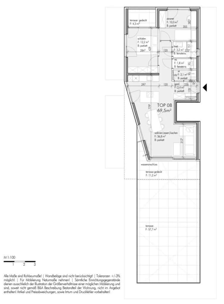 3-Zimmer-Wohnung kaufen in Innsbruck – 70,6 m² – Bild 4 von 4