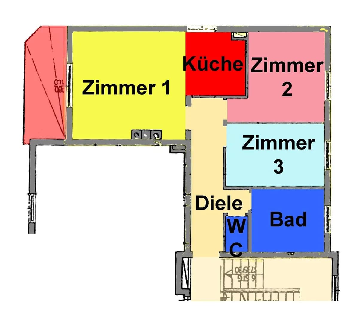 3-Zimmer-Wohnung mieten in Baden – 66,21 m², € 941 – Bild 10 von 10