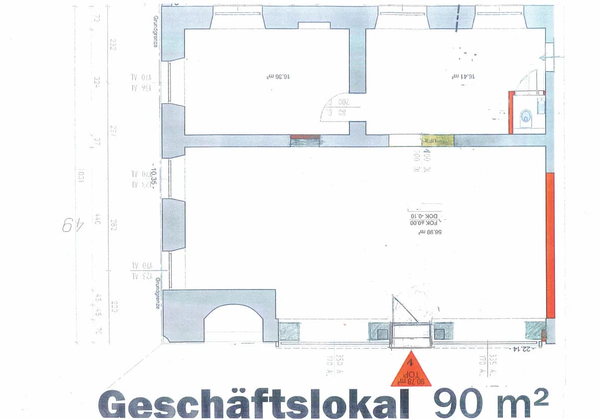 3-Zimmer-Gewerbeimmobilie mieten in Murtal – 90 m², € 7 – Bild 2 von 4