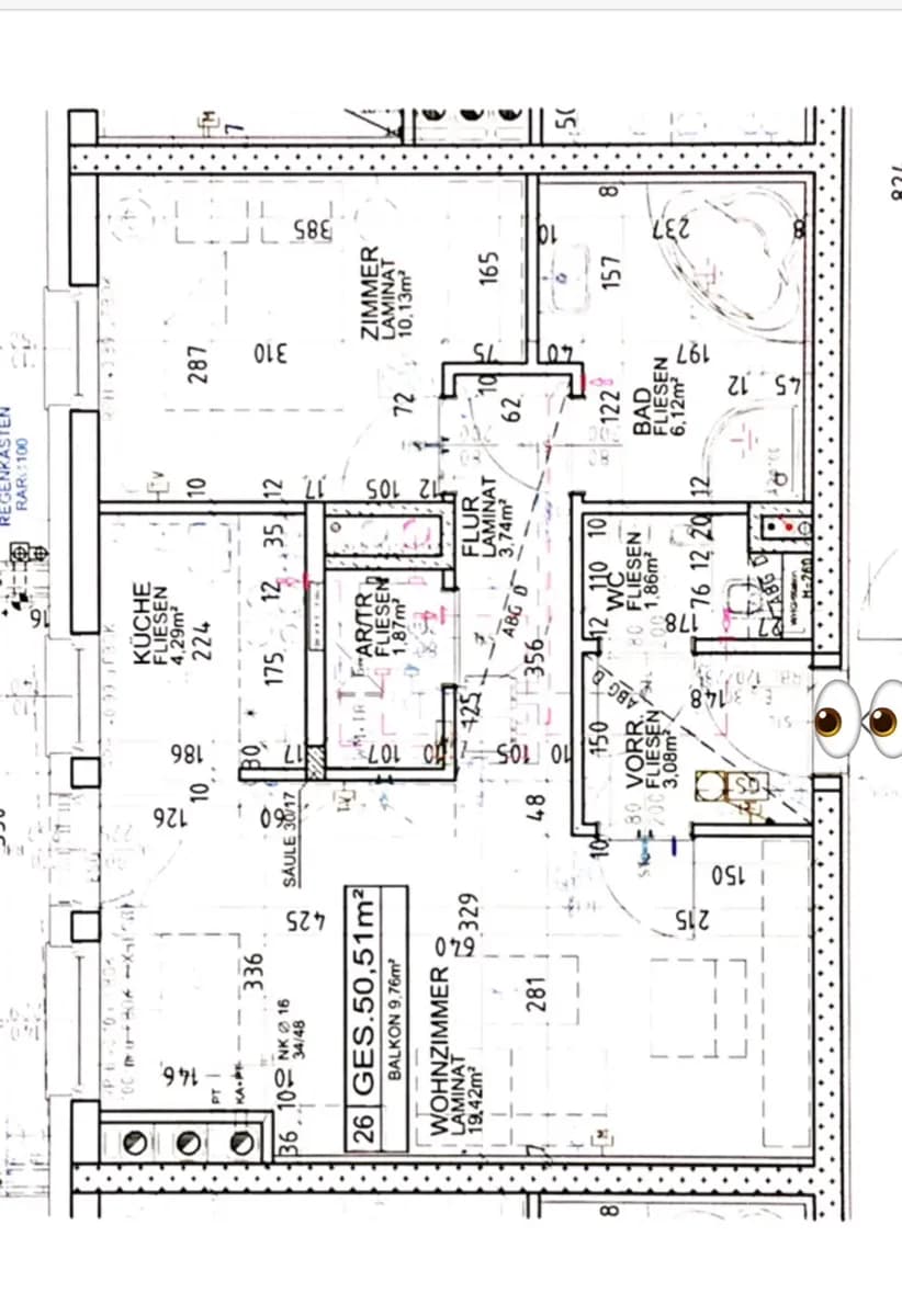2-Zimmer-Wohnung kaufen in Baden – 51 m², € 199.990 – Bild 44 von 46