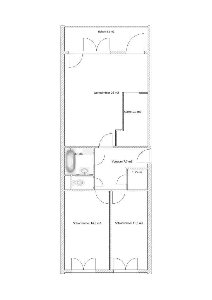 3-Zimmer-Wohnung kaufen in Wien – 80 m², € 339.000 – Bild 18 von 18