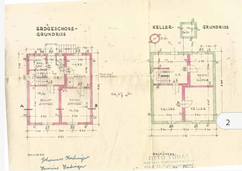 4-Zimmer-Haus kaufen in Baden – 130 m², € 450.000 – Bild 33 von 36
