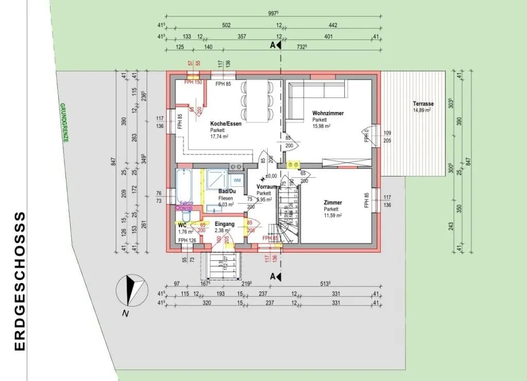 6-Zimmer-Haus kaufen in Graz-Umgebung – 114 m², € 250.000 – Bild 31 von 35