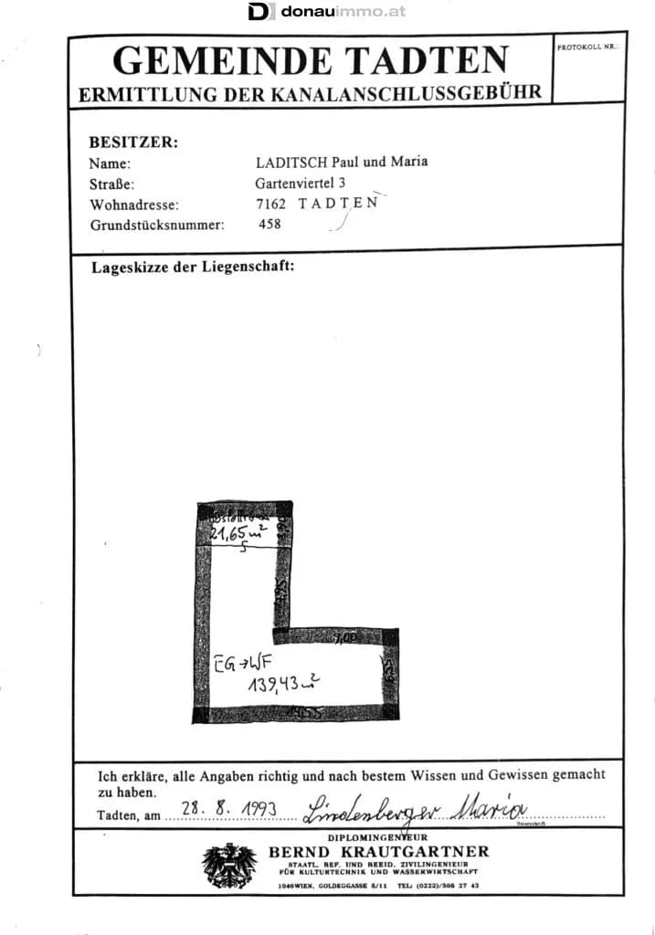 Haus kaufen in Neusiedl am See – 139,43 m², € 149.000 – Bild 54 von 54