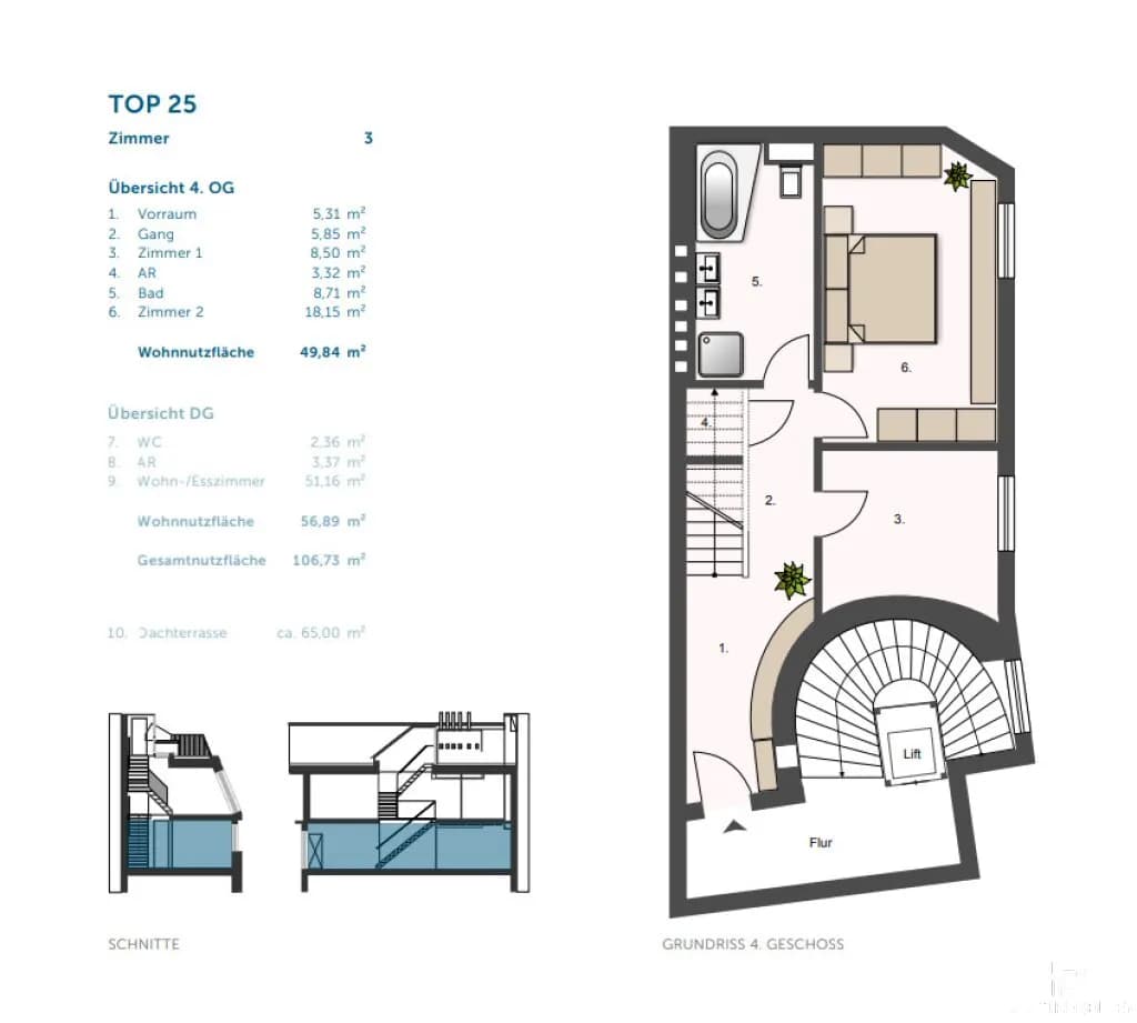 3-Zimmer-Wohnung kaufen in Wien – 106,71 m², € 2.197.000 – Bild 33 von 35