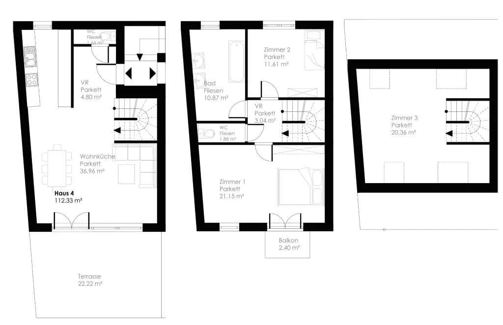 4-Zimmer-Immobilie kaufen in Mödling – 133,37 m², € 515.000 – Bild 17 von 17