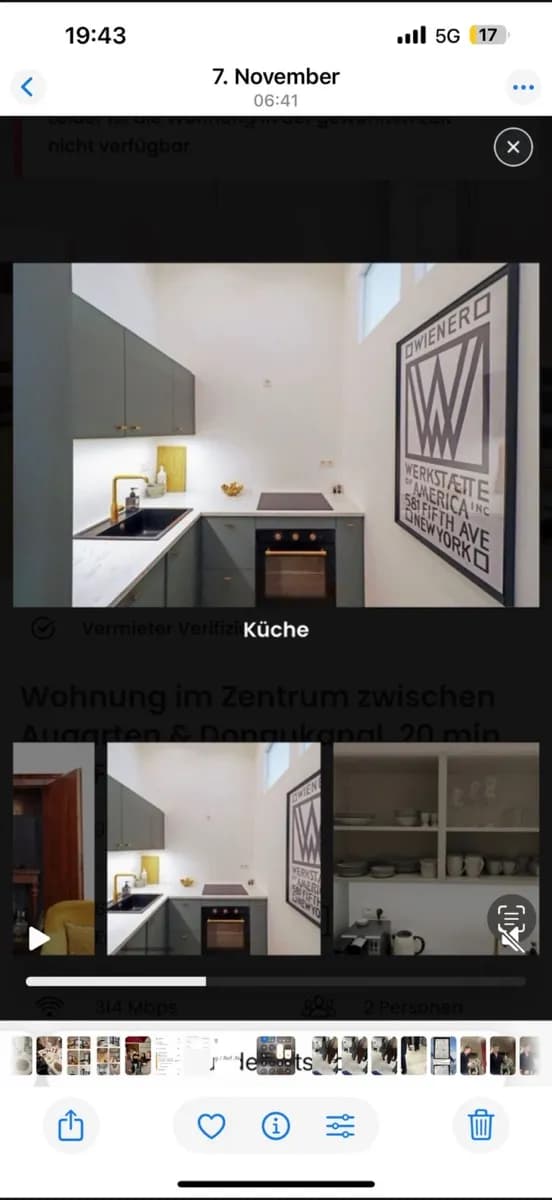 2-Zimmer-Wohnung mieten in Wien – 100 m², € 1.500 – Bild 3 von 7