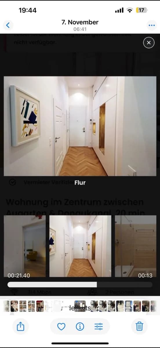 2-Zimmer-Wohnung mieten in Wien – 100 m², € 1.500 – Bild 4 von 7