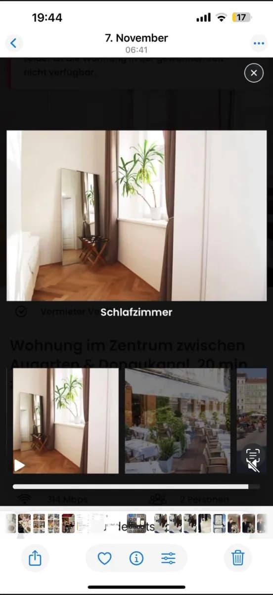 2-Zimmer-Wohnung mieten in Wien – 100 m², € 1.500 – Bild 7 von 7