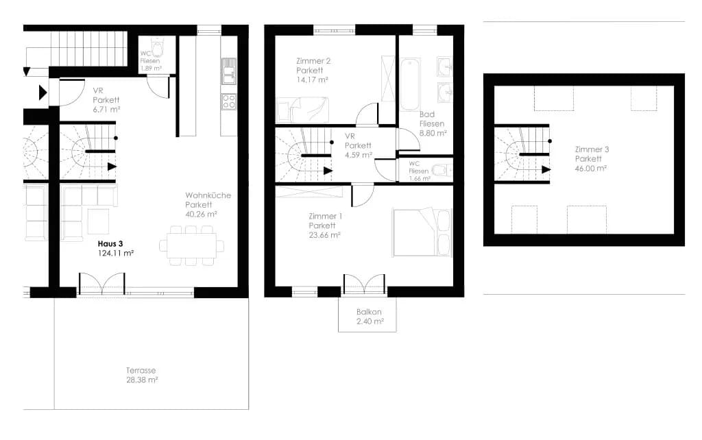 4-Zimmer-Immobilie kaufen in Mödling – 179 m², € 469.000 – Bild 7 von 9