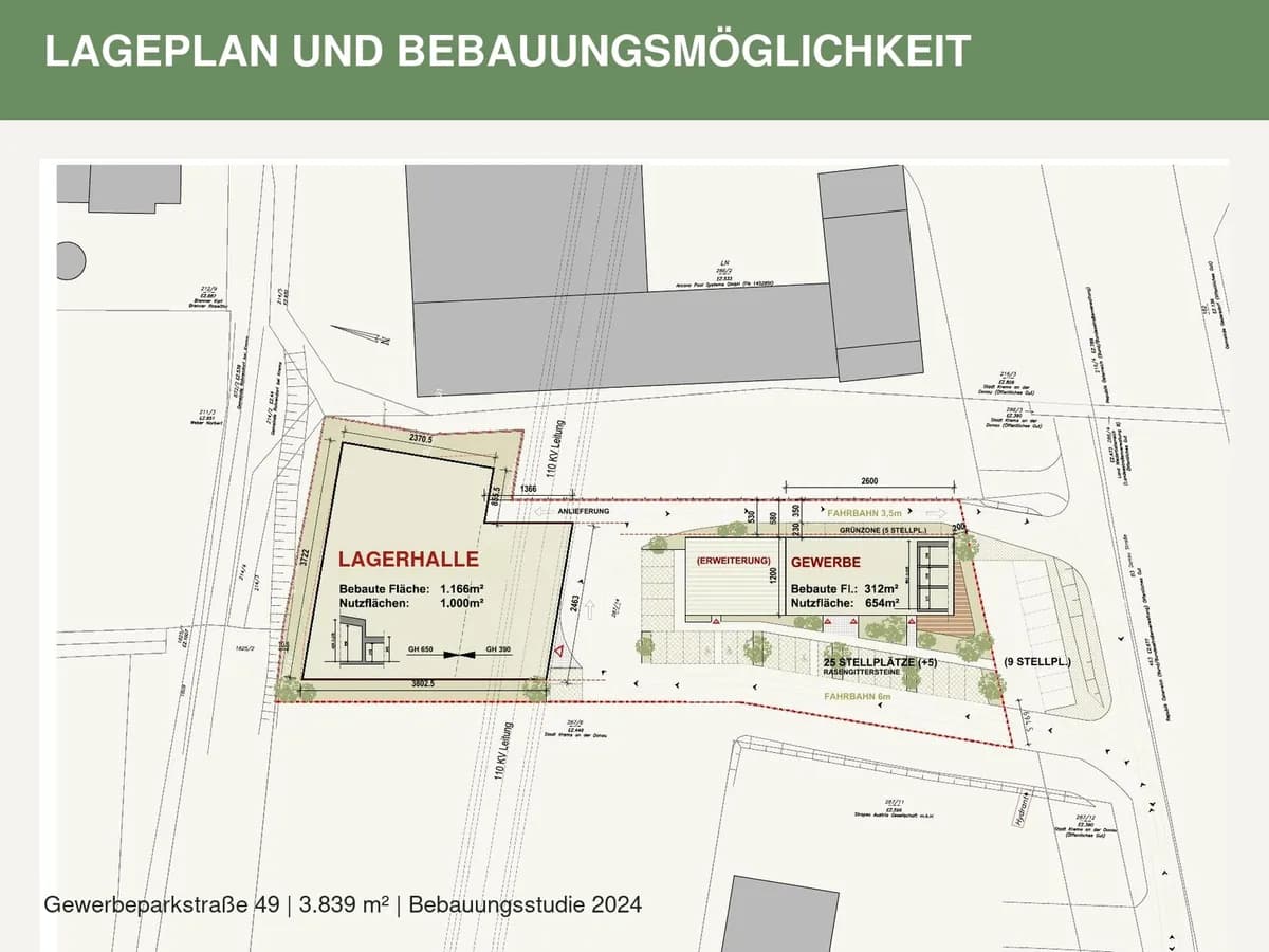 Immobilie kaufen in Krems an der Donau – 3 829 m², € 285.000 – Bild 4 von 6