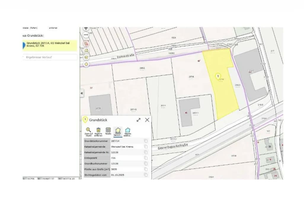 Immobilie kaufen in Krems an der Donau – 3 829 m², € 285.000 – Bild 5 von 6