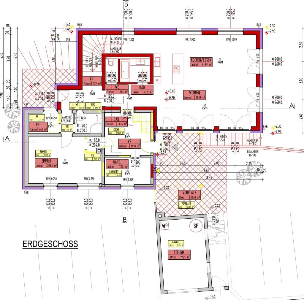 7-Zimmer-Haus kaufen in Sankt Pölten Land – 219,39 m², € 899.000 – Bild 34 von 36