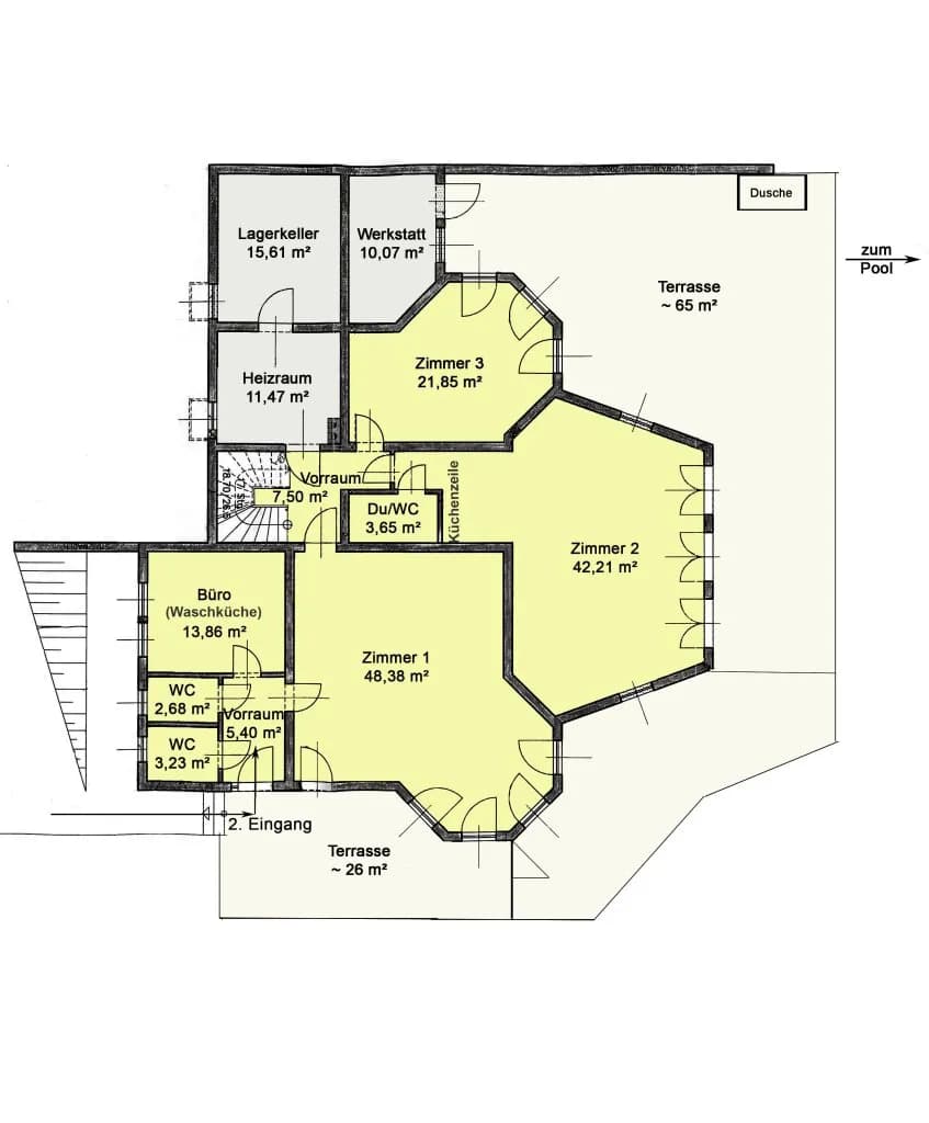 8-Zimmer-Haus kaufen in Sankt Pölten Land – 395 m², € 1.280.000 – Bild 29 von 29