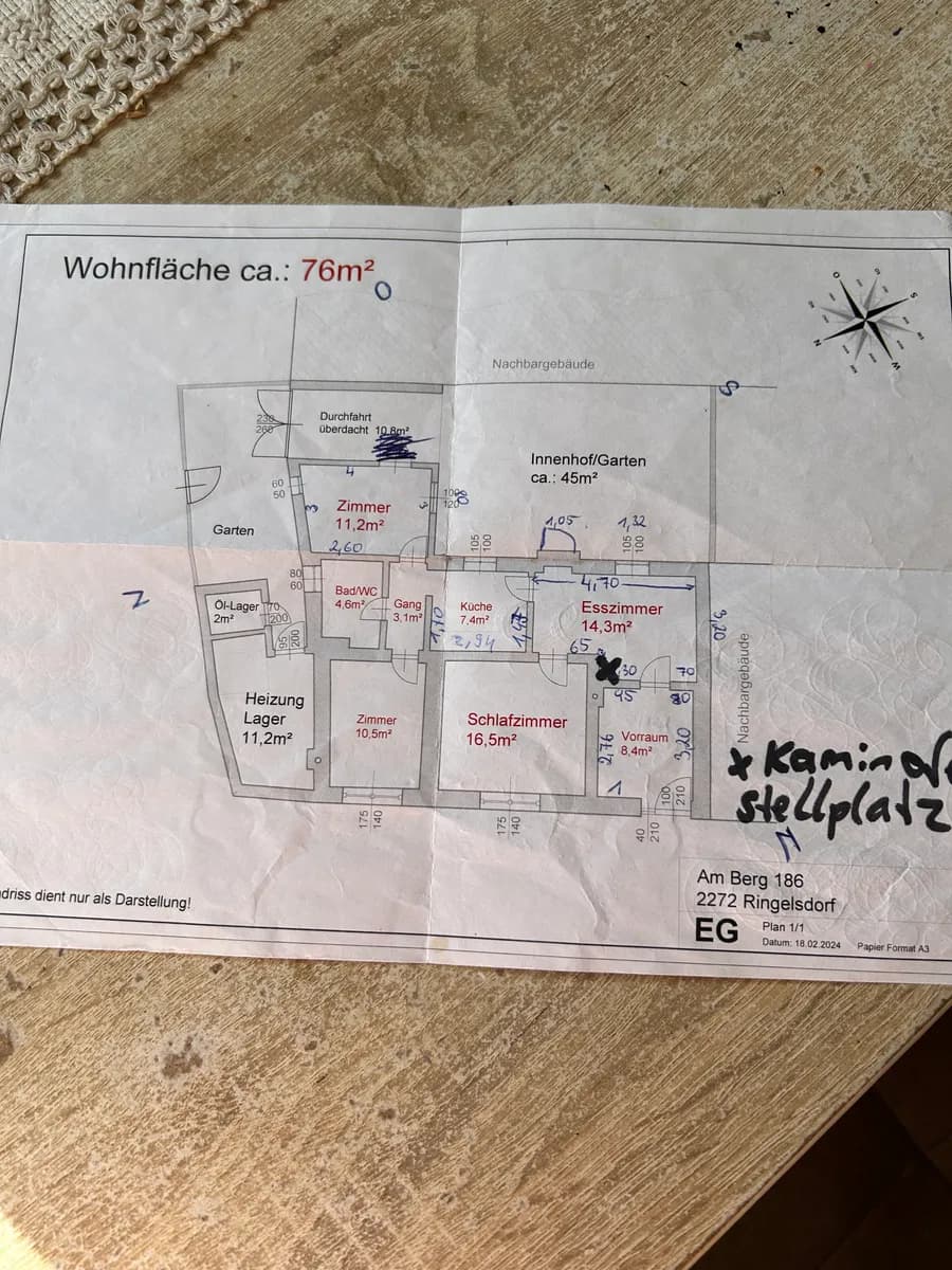 4-Zimmer-Haus mieten in Gänserndorf – 76 m², € 949 – Bild 16 von 23