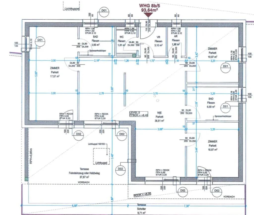 4-Zimmer-Wohnung mieten in Südoststeiermark – 93,64 m², € 1.346 – Bild 6 von 6