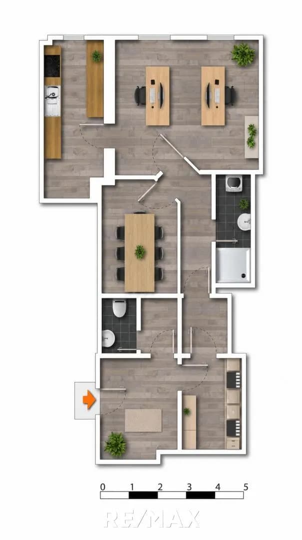 5-Zimmer-Gewerbeimmobilie kaufen in Wels-Land – 85 m², € 147.600 – Bild 2 von 5