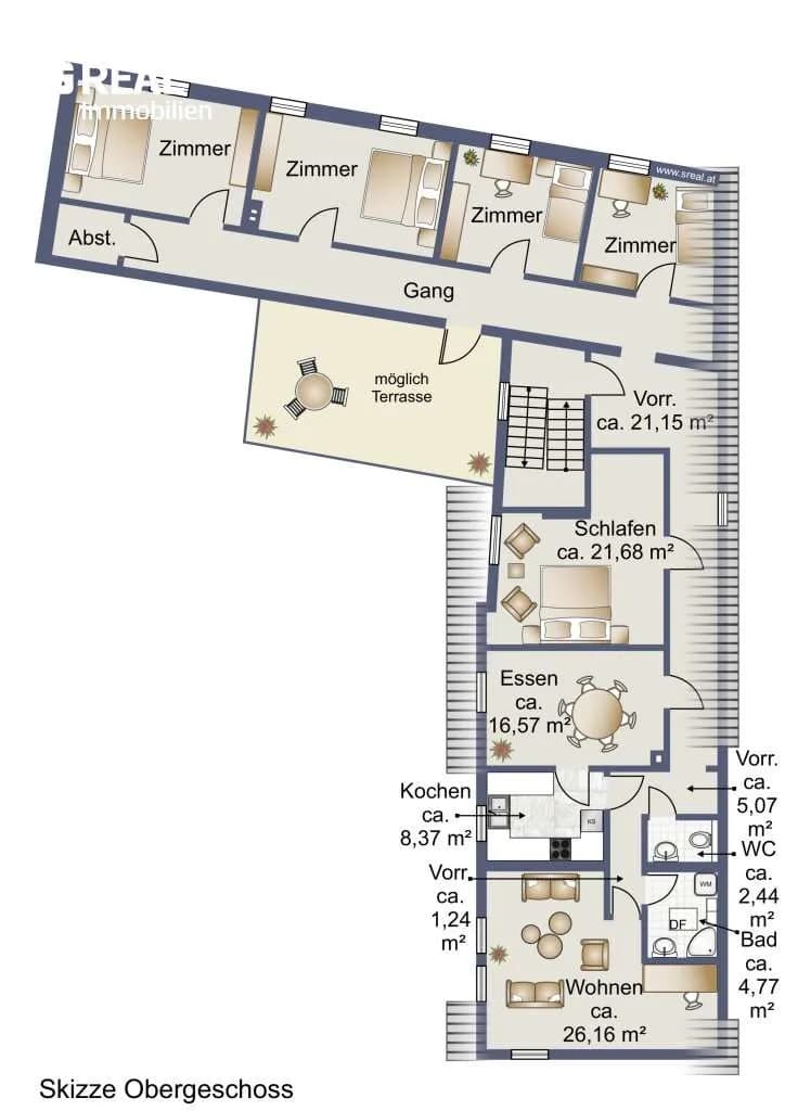 9-Zimmer-Gewerbeimmobilie kaufen in Oberpullendorf – 320 m², € 350.000 – Bild 32 von 34