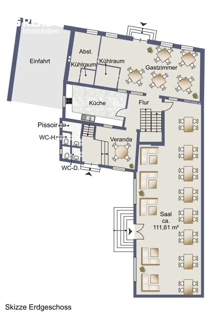 9-Zimmer-Gewerbeimmobilie kaufen in Oberpullendorf – 320 m², € 350.000 – Bild 33 von 34