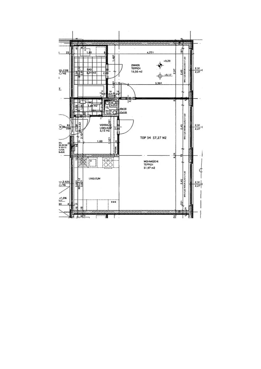 2-Zimmer-Wohnung mieten in Wien – 57,27 m², € 438 – Bild 2 von 10