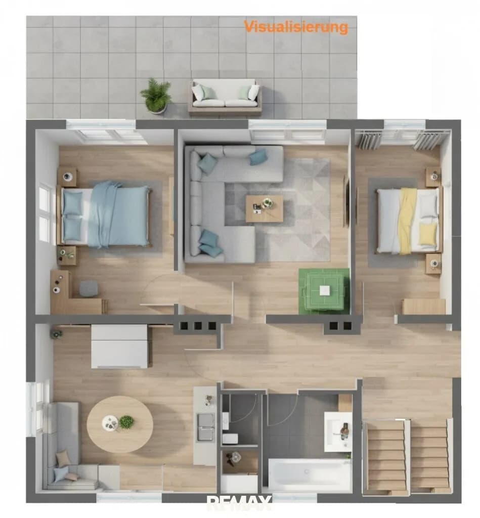 3-Zimmer-Haus kaufen in Korneuburg – 80 m², € 410.000 – Bild 21 von 26