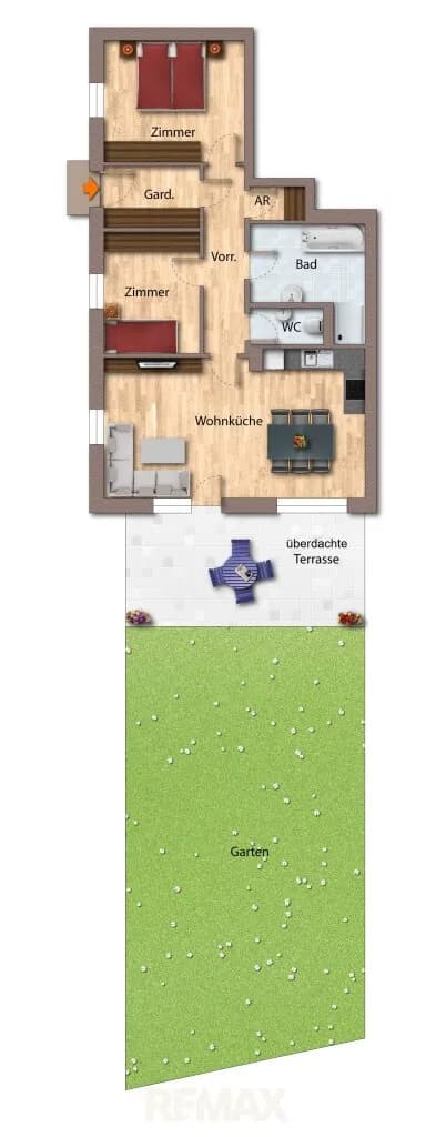 3-Zimmer-Wohnung kaufen in Gmunden – 78 m², € 320.000 – Bild 12 von 12