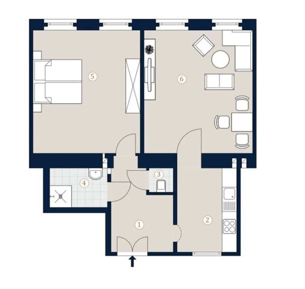 2-Zimmer-Wohnung kaufen in Wien – 66 m², € 249.000 – Bild 8 von 8