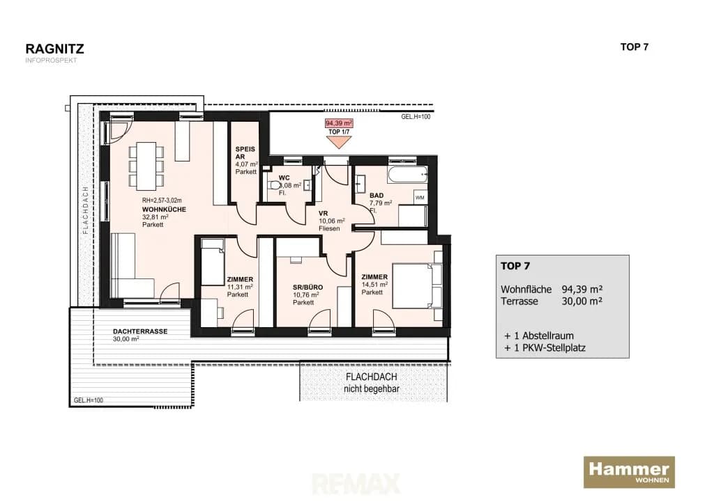 2-Zimmer-Wohnung kaufen in Leibnitz – 94,39 m², € 479.200 – Bild 3 von 3