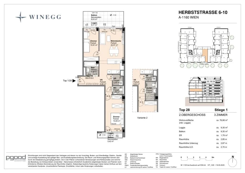 Immobilie kaufen in Wien – 67,51 m², € 506.100 – Bild 14 von 15