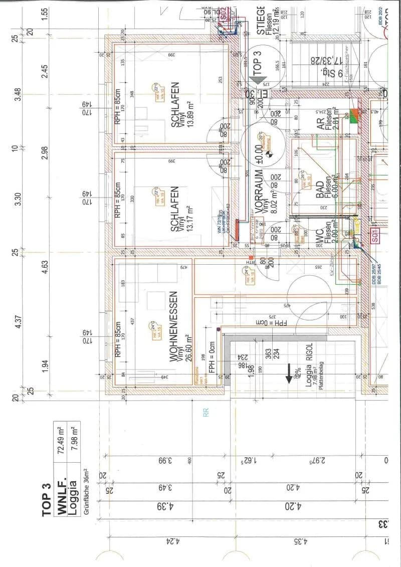 3-Zimmer-Wohnung mieten in Urfahr-Umgebung – 72,49 m², € 868 – Bild 3 von 4