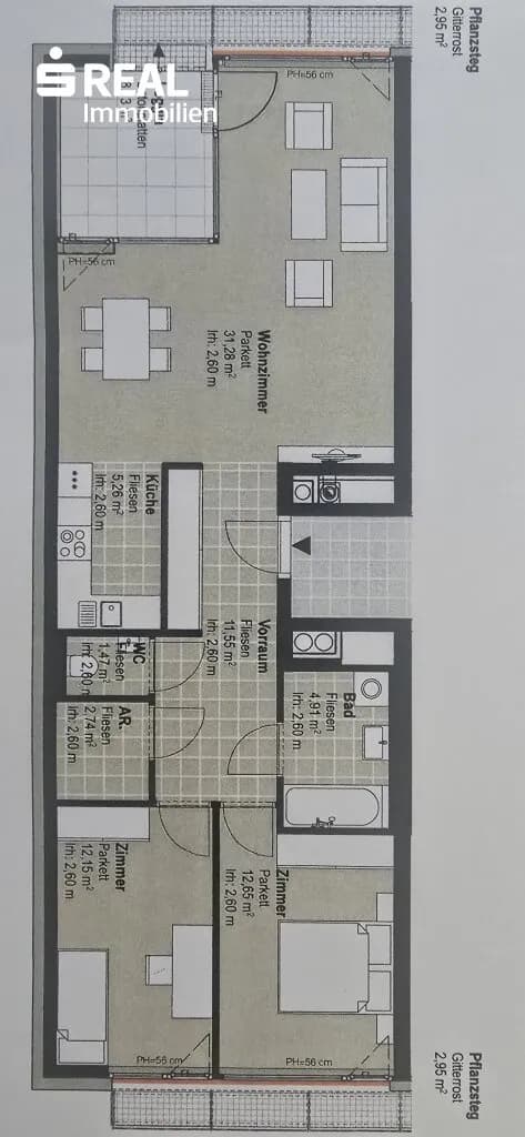 Wohnung mieten in Wien – 86 m², € 1.532 – Bild 11 von 12