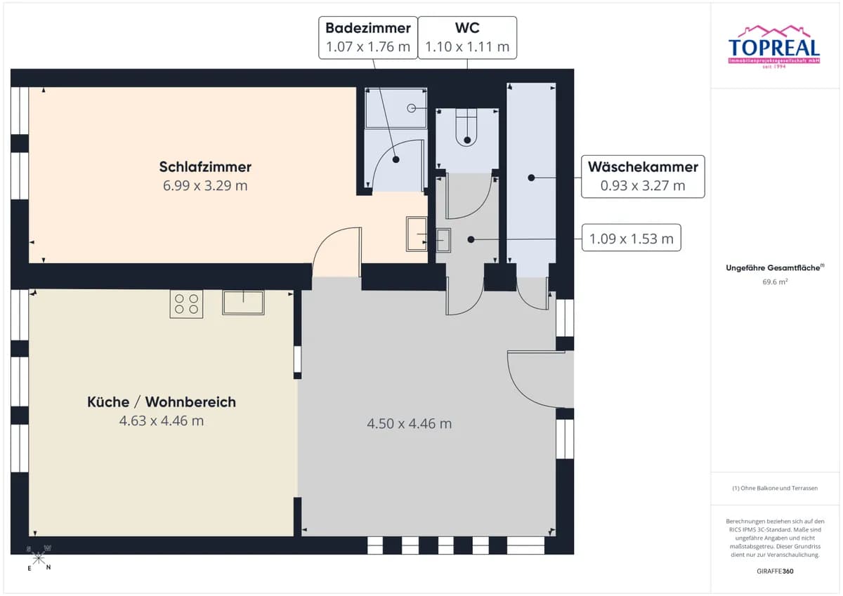 2-Zimmer-Wohnung kaufen in Wels – 70 m², € 185.000 – Bild 28 von 28