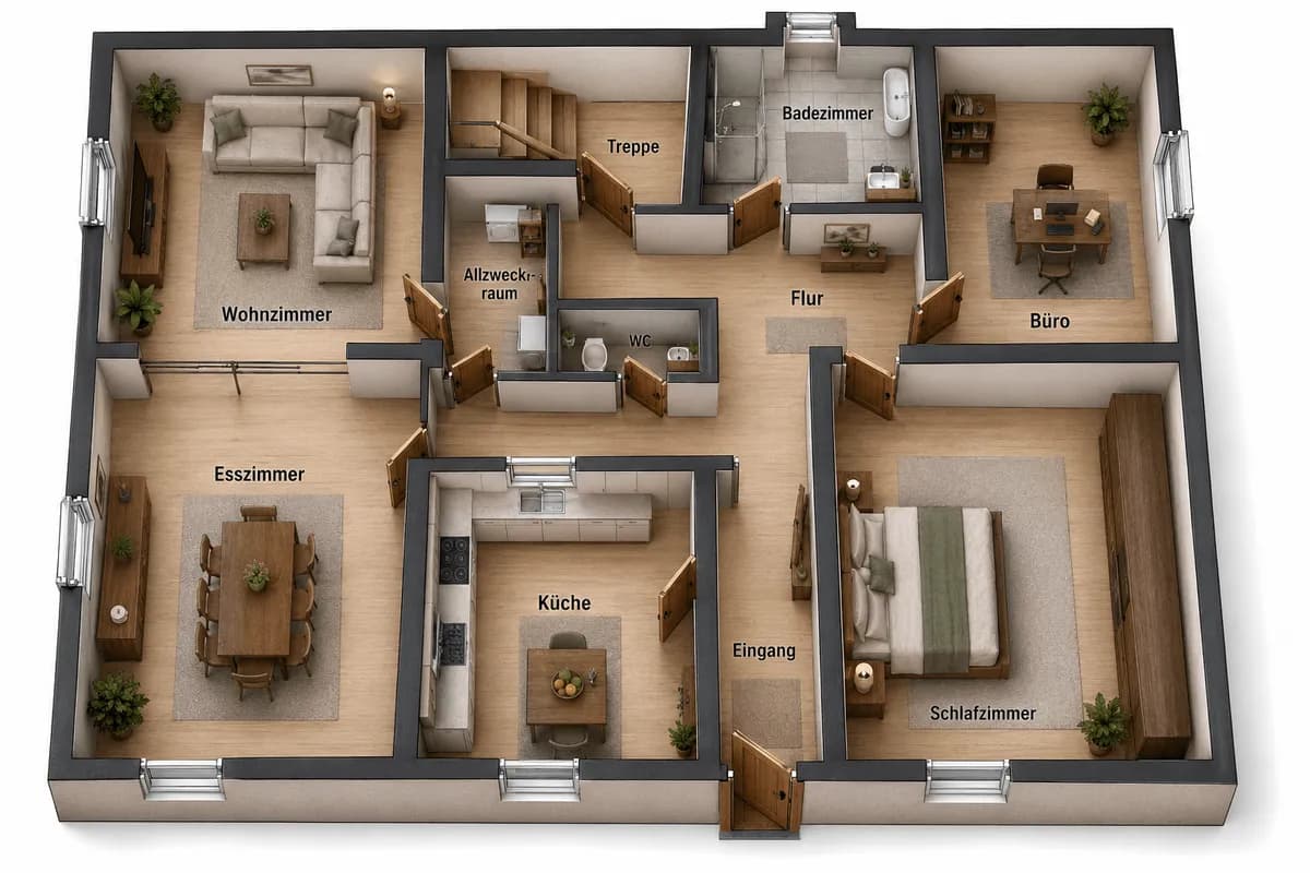 7-Zimmer-Haus kaufen in Rohrbach – 145,3 m², € 399.000 – Bild 18 von 20