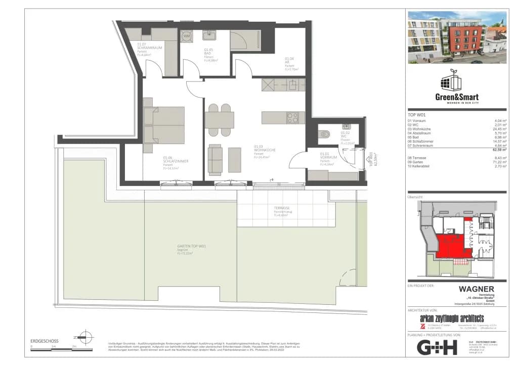 Wohnung kaufen in Klagenfurt – 62,59 m², € 495.000 – Bild 11 von 11
