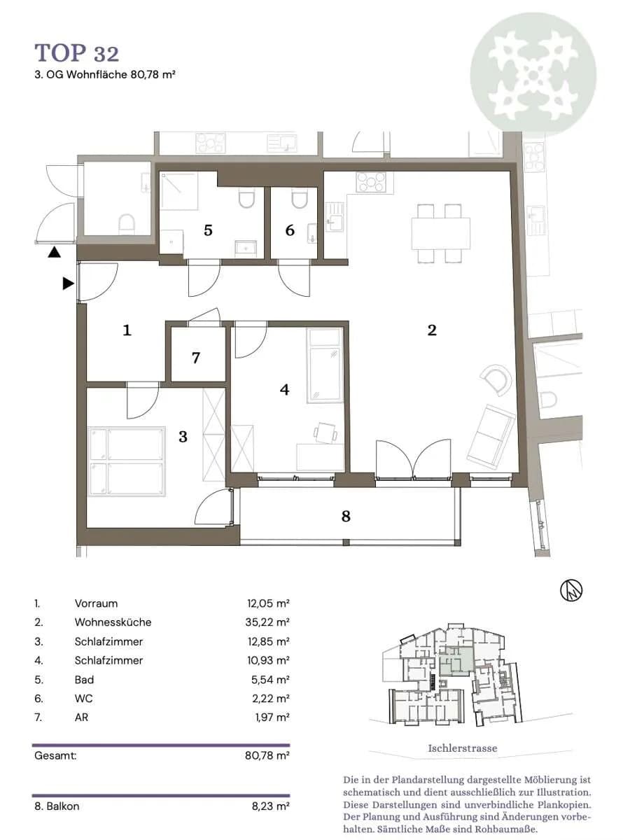 3-Zimmer-Wohnung kaufen in Liezen – 80,62 m², € 519.900 – Bild 15 von 15
