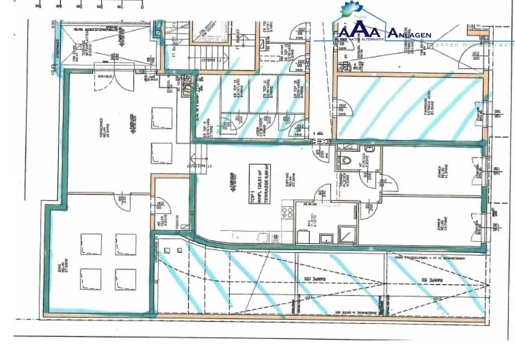 4-Zimmer-Gewerbeimmobilie mieten in Korneuburg – 129 m², € 1.852 – Bild 13 von 13