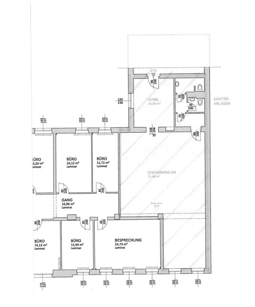2-Zimmer-Gewerbeimmobilie mieten in Amstetten – 100 m², € 695 – Bild 5 von 6